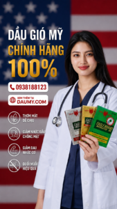 Dầu Gió Con Ó Mỹ Chính Hãng - Giá Tốt Nhất Tại TPHCM | daumy.com
